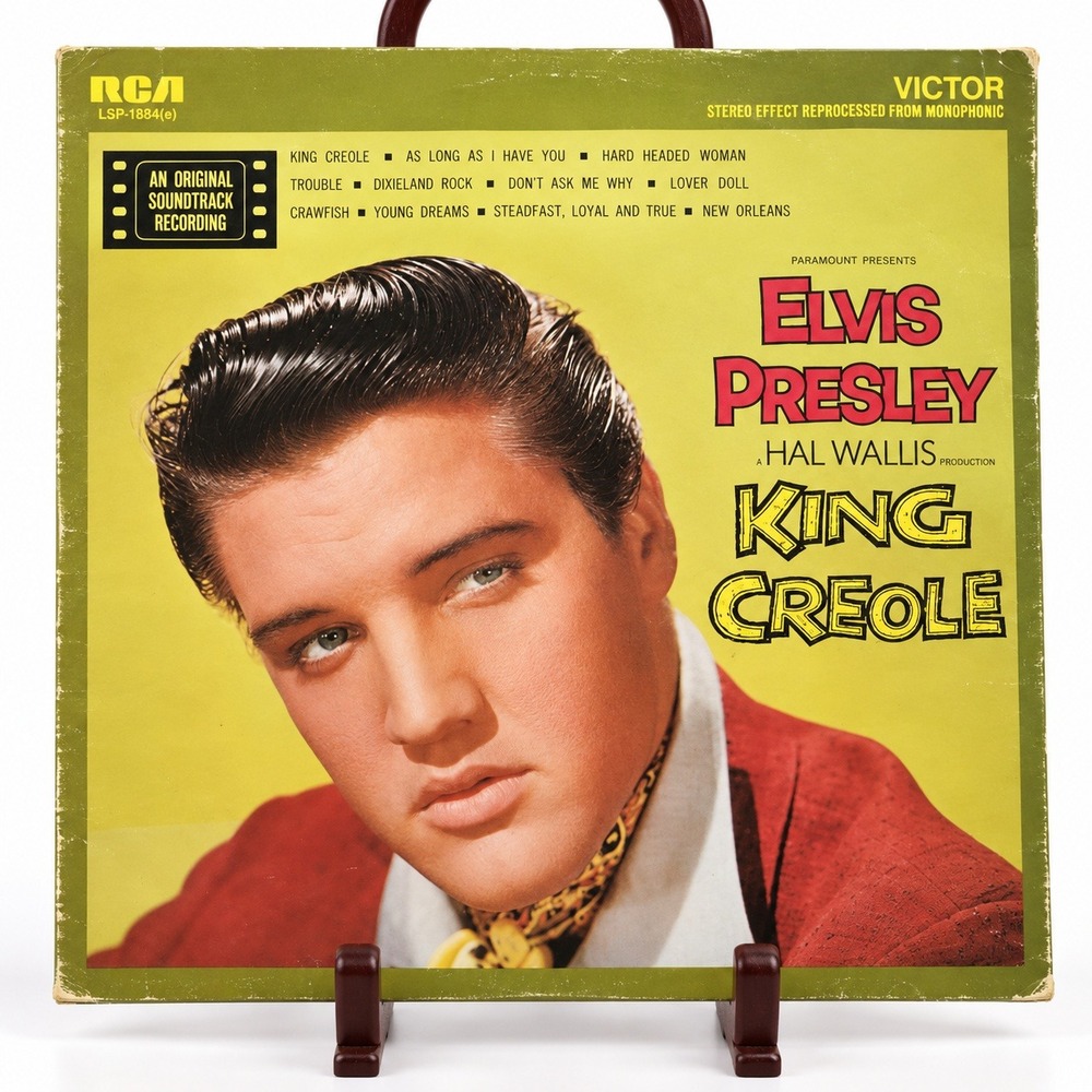Elvis Presley King Creole RCA Victor LSP-1884(e) Stereo Vinyl LP Soundtrack 1962